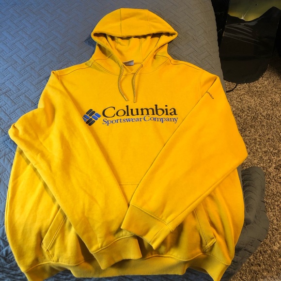 golden yellow hoodie